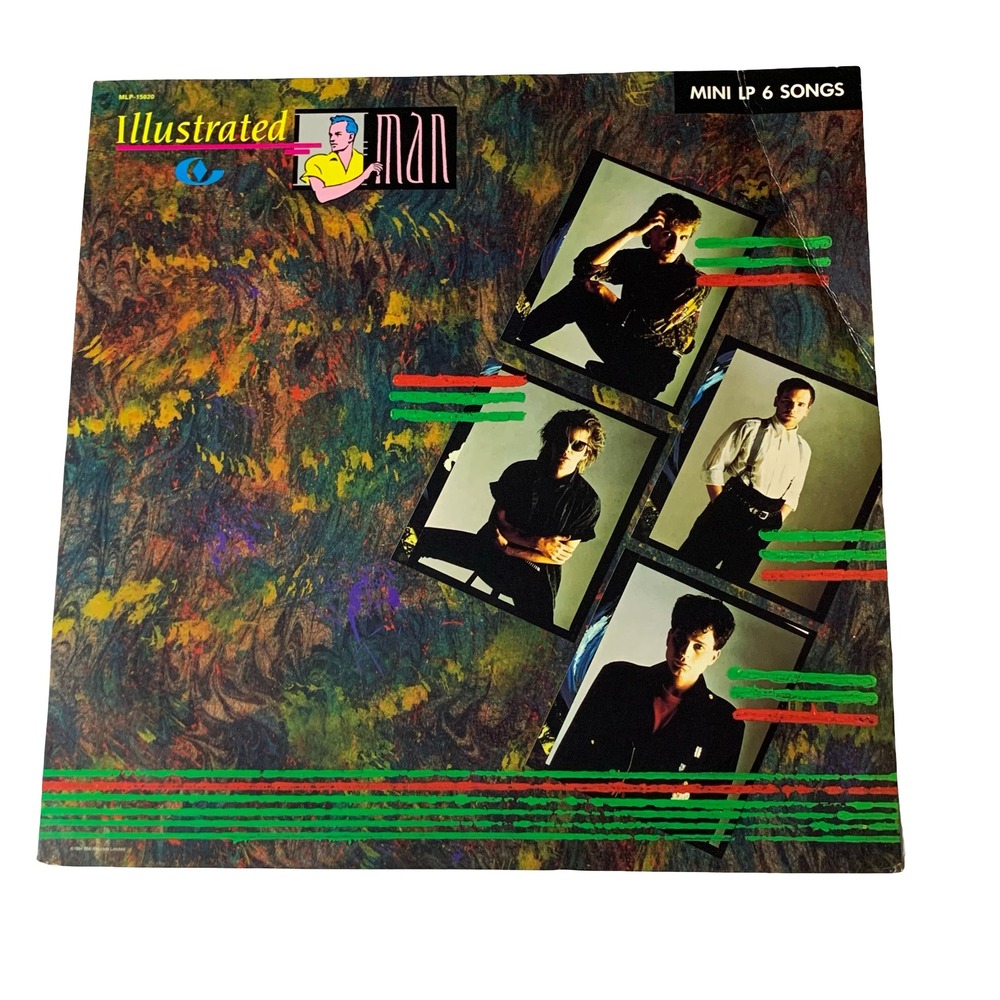 Illustrated Man Mini LP 6 Songs Vinyl Record 1984 Capitol MLP-15020 New Wave